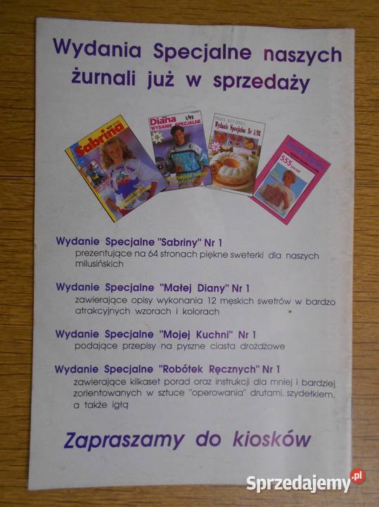 Mała Diana kwiecień 1992 miesięcznik Parczew