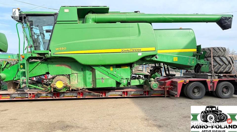 John Deere W 550 4X4 2008 3602 H 61 M Kudowa-Zdrój sprzedam