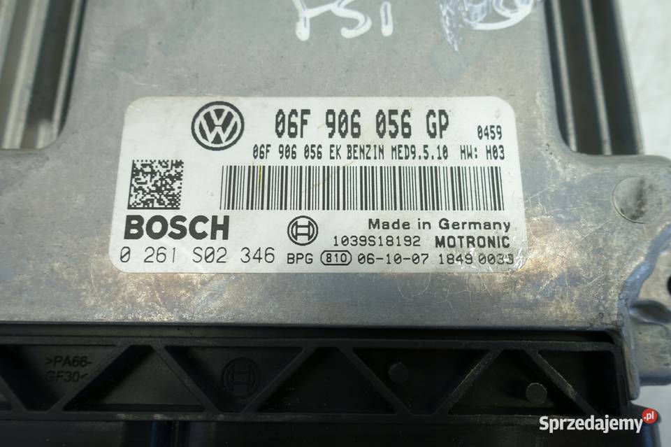 VW Passat B6 20 FSI KOMPUTER SILNIKA sterownik Rudka