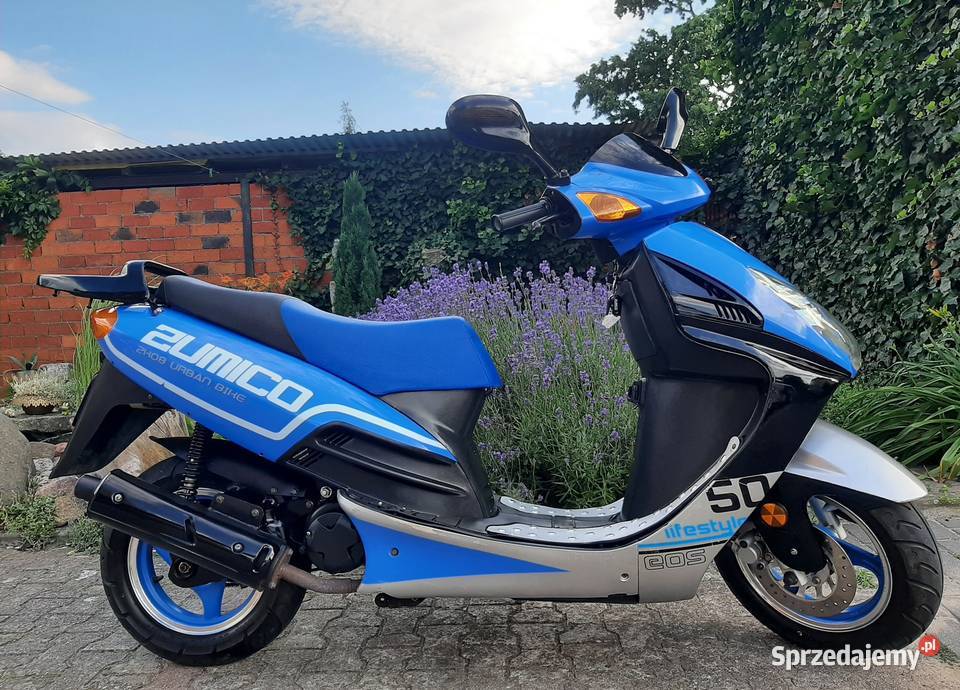Zadbany duży skuter Zumico Eos 50 2t 2008r 1wł