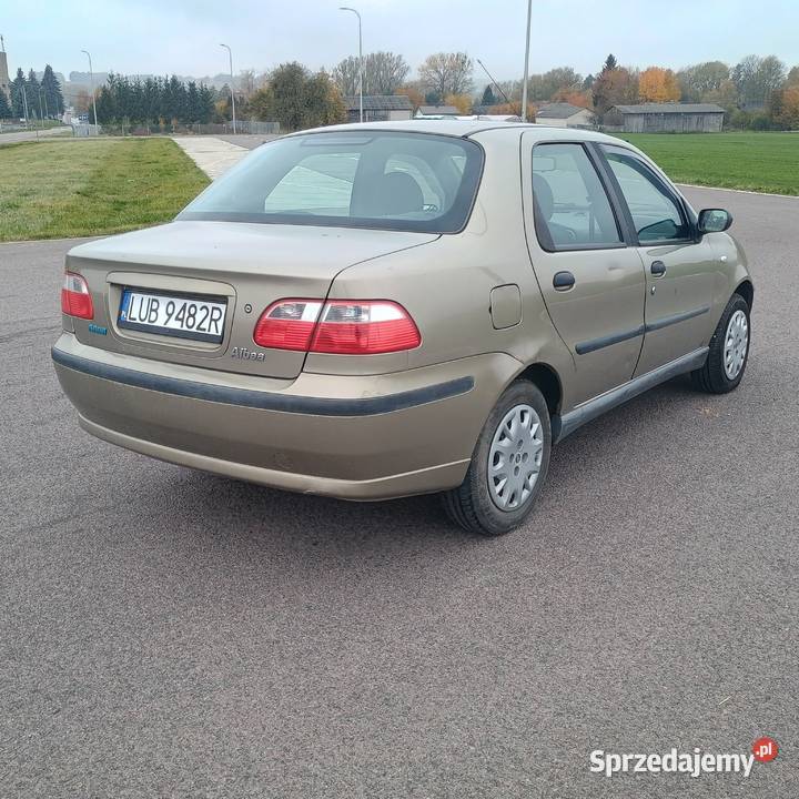 Fiat Albea 12 Benzyna 84 Przebiegu 2003 Sprzedaz manualna Albea Bychawa