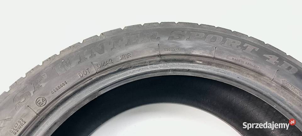 OPONA 24545 r19 DUNLOP ZIMA VOLKSWAGEN PHAETON Pozostałe Lipno