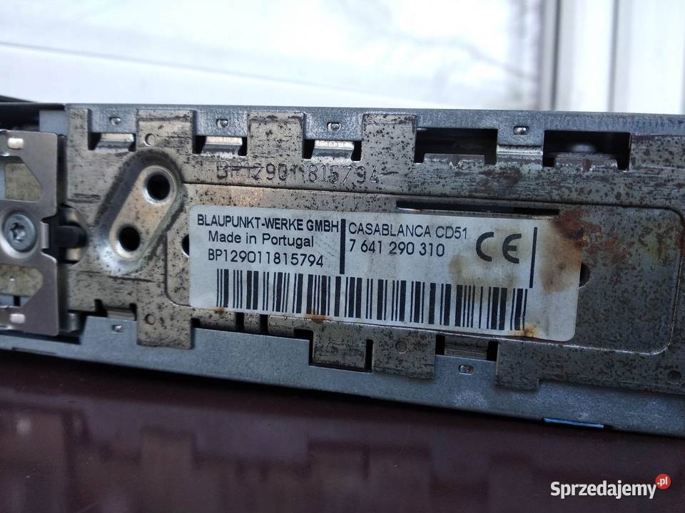 Radio samochodowe Blaupunkt Casablanca CD51 Radioodtwarzacze Sieradz