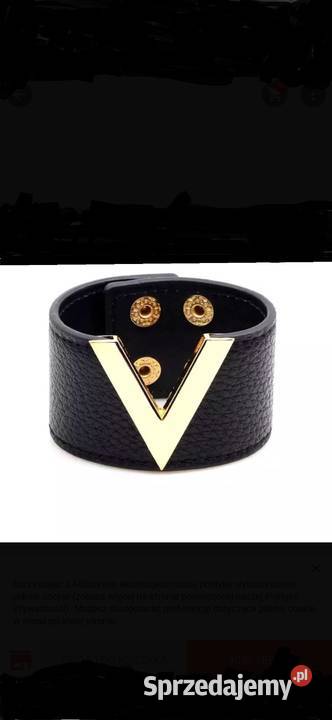 bransoletka skórzana szeroka V Wrocław