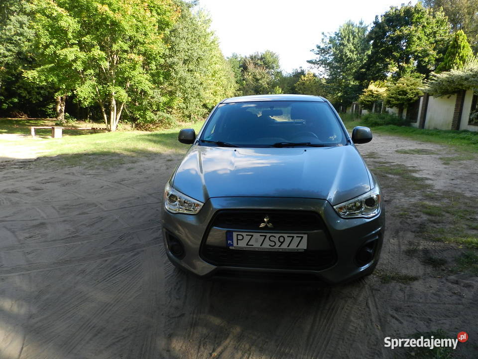 Mitsubishi ASX Śliczny sprawny Zarejestrowany ASR (kontrola trakcji) wielkopolskie Puszczykowo