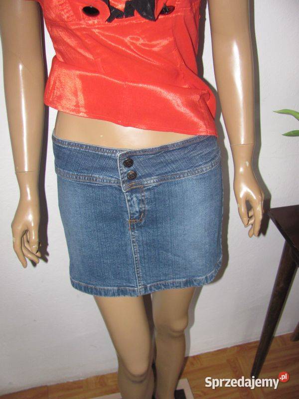 spódnica jeansowa moon skirt jeans Zamość