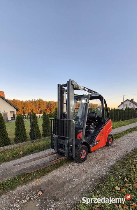 Wózek widłowy LINDE H25D Diesel Triplex 550m Wózki widłowe Jakubów