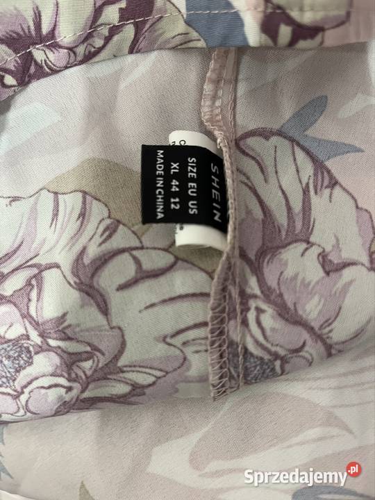 Shein sukienka modny wzór kwiaty hit 4244