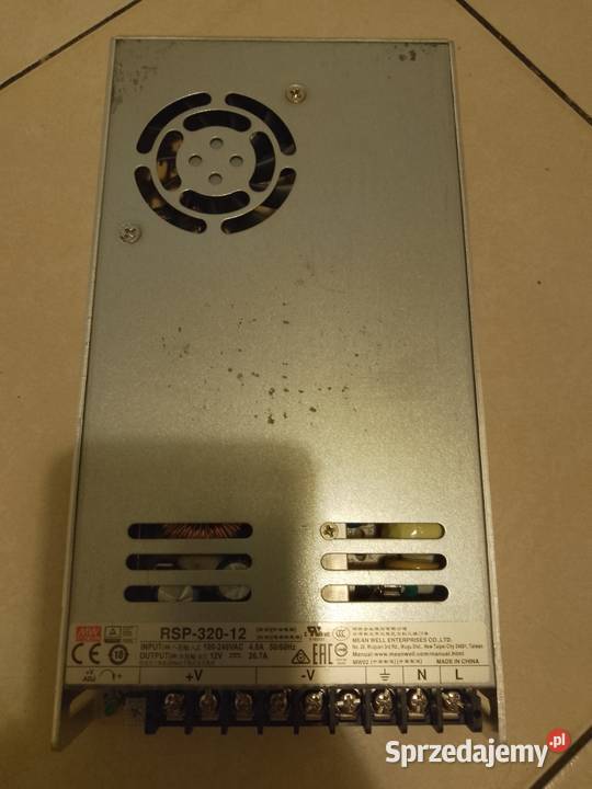Zasilacze impulsowe LED 12V nowe i używane różne 300W Sosnowiec