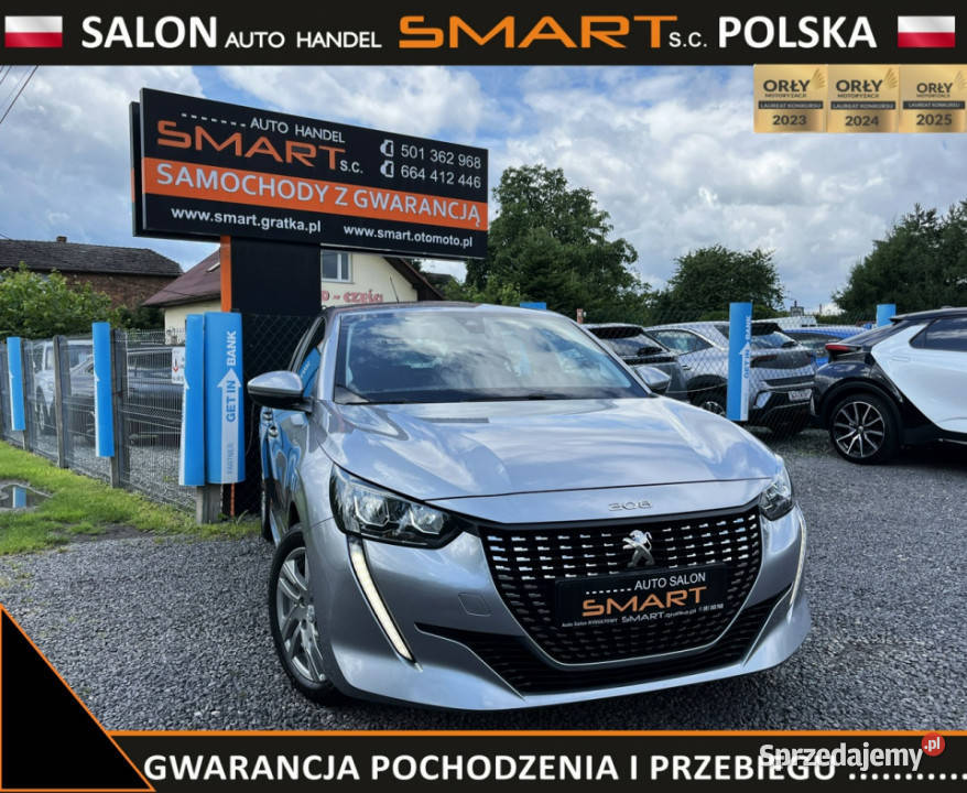 Peugeot 208 Salon Bezwypadek Serwisowany FV 23 komputer pokładowy Rydułtowy