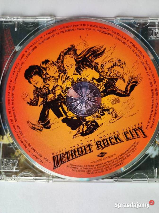 detroit rock city kiss płyta kolekcjonerska cd świętokrzyskie