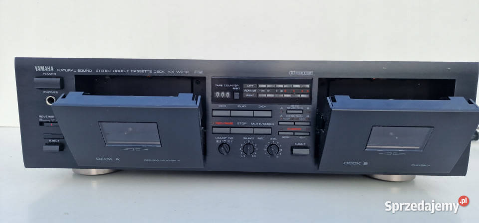 Magnetofon Yamaha KXW262 Stereo Cassette Deck Magnetofony Międzychód