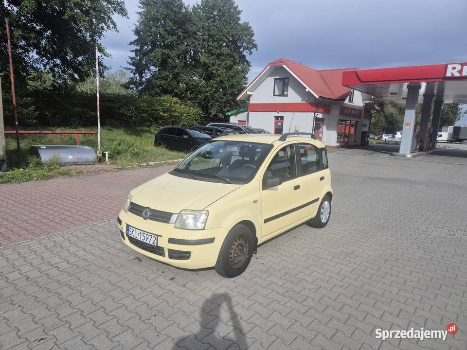 Fiat Panda LPGGAZ KLIMA Wspomaganie 11 54 żółty Bujaków sprzedam