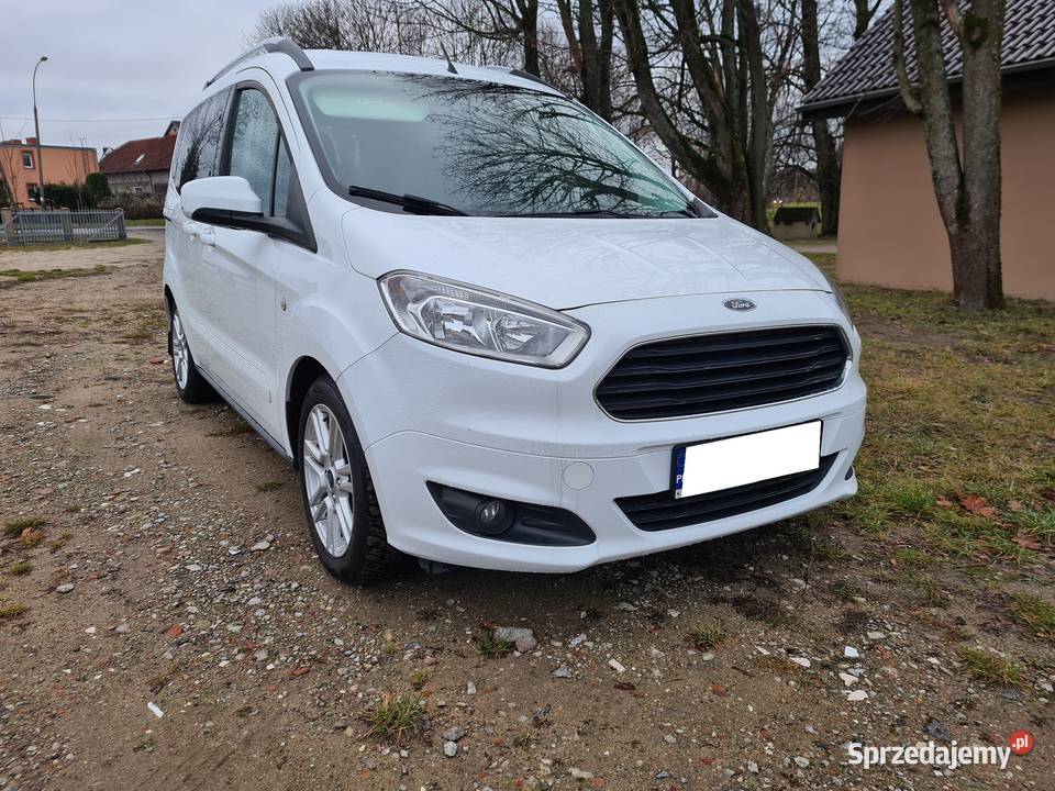 Ford Tourneo Courier benzyna EURO 6 1 właściciel nieuszkodzony Olsztyn