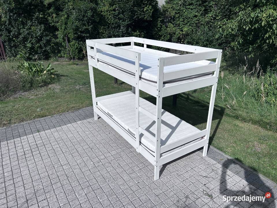 Łóżko piętrowe IKEA Mydal 2 Materace IKEA Malvik Rybnik