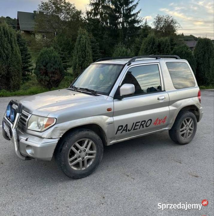 Mitsubishi pajero pinin 18 benzyna 2003r 4x4 Pilzno