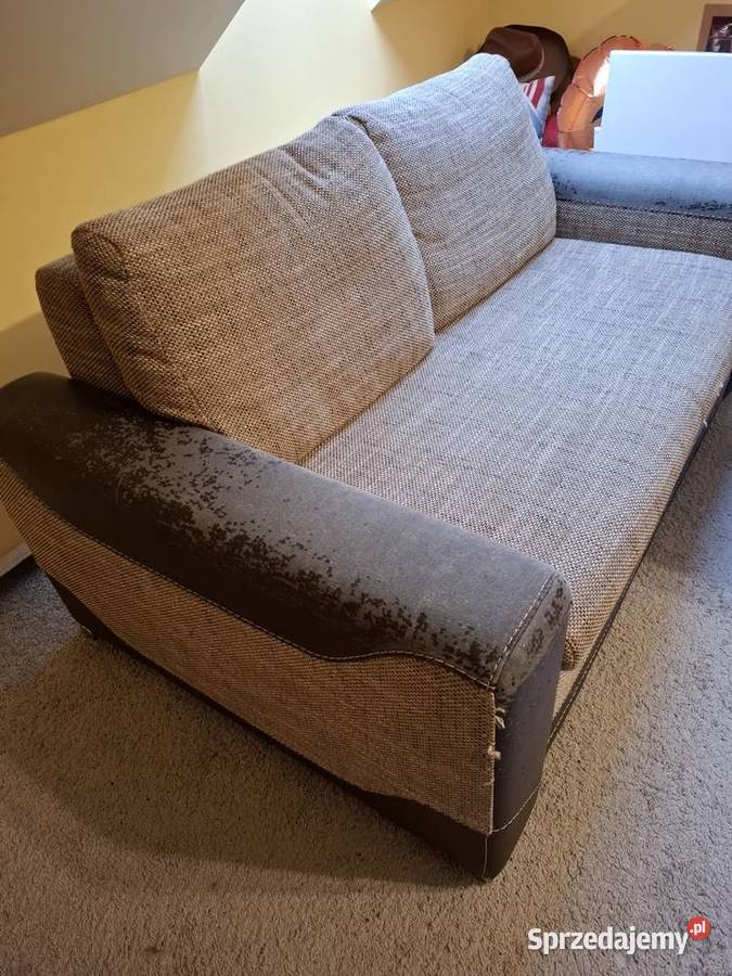 Sofa fotel dwu osobowy z funkcją spania Sofy i kanapy Dom i Ogród Warszawa