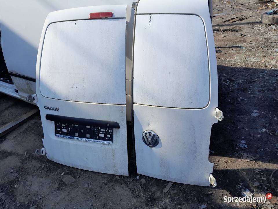 Drzwi tył prawe VW caddy 2007r lewe części