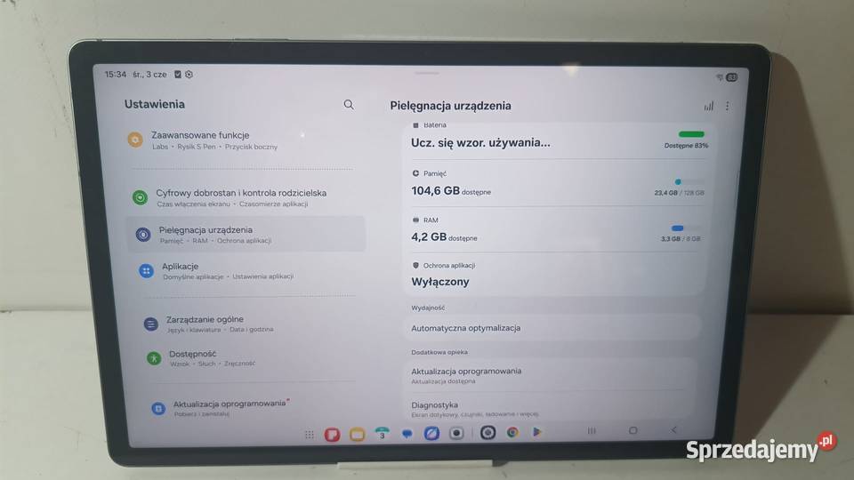 Tablet SAMSUNG Galaxy Tab S9 FE Tablety i palmtopy sprzedam