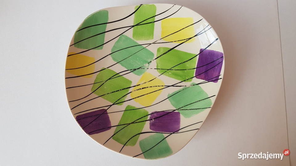 Zestaw patera 5 talerzyków Pruszków Pikasiak śląskie Sosnowiec