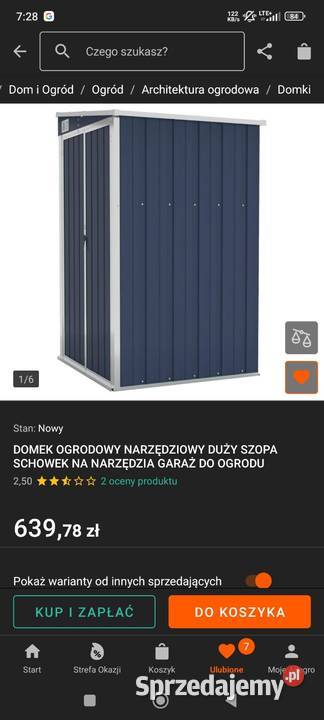 Schowek narzędziowy mazowieckie Garwolin