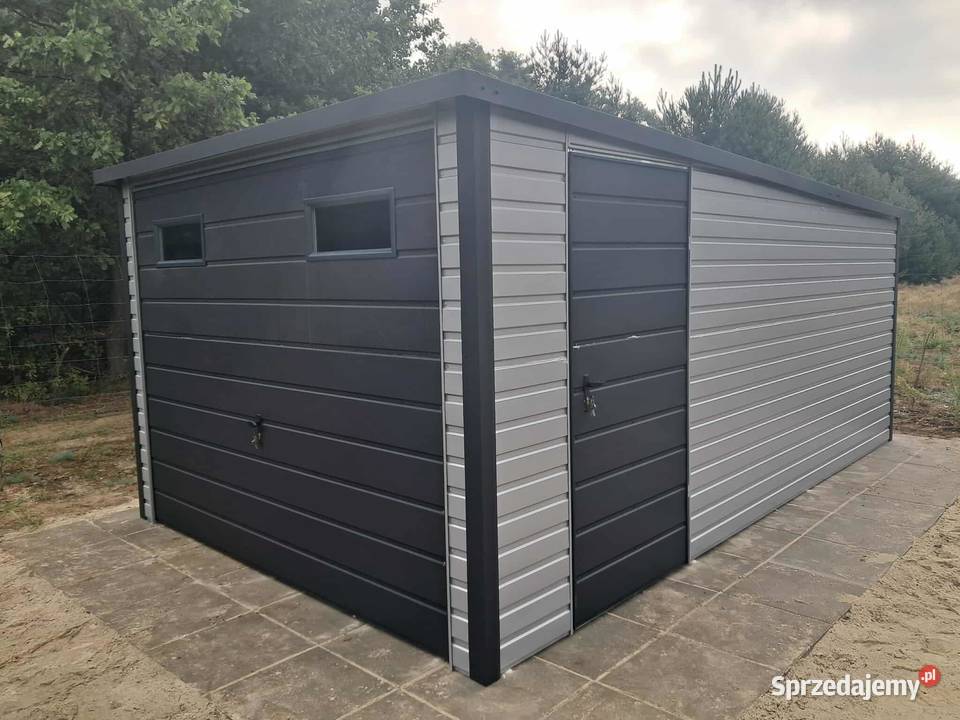 Garaż blaszany 3x5 KONSTRUKCJA W OCYNKU Olsztyn