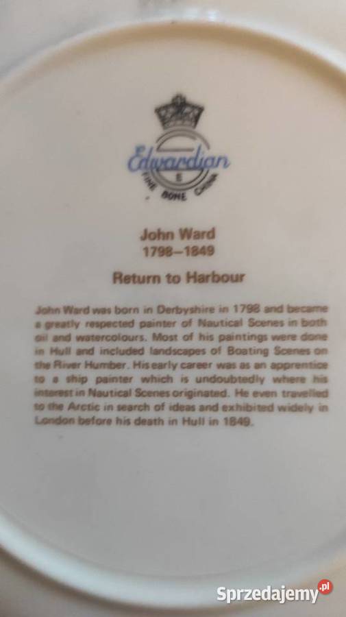 Return To Harbourmalarz John Ward obraz Pabianice