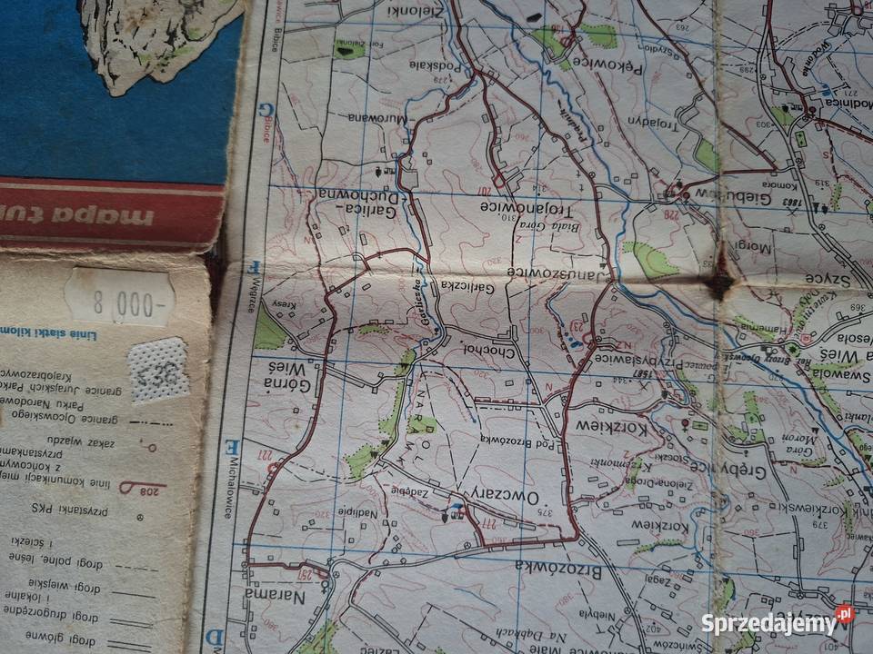 Podkrakowskie Dolinki Jurajskie 150 000 mapa miękka Kraków