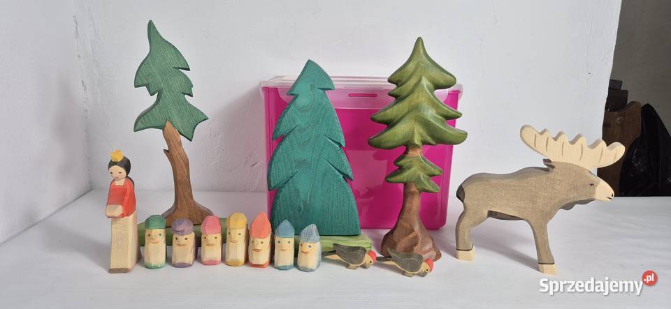 Zestaw Drewnianych Figurek Premium Ostheimer