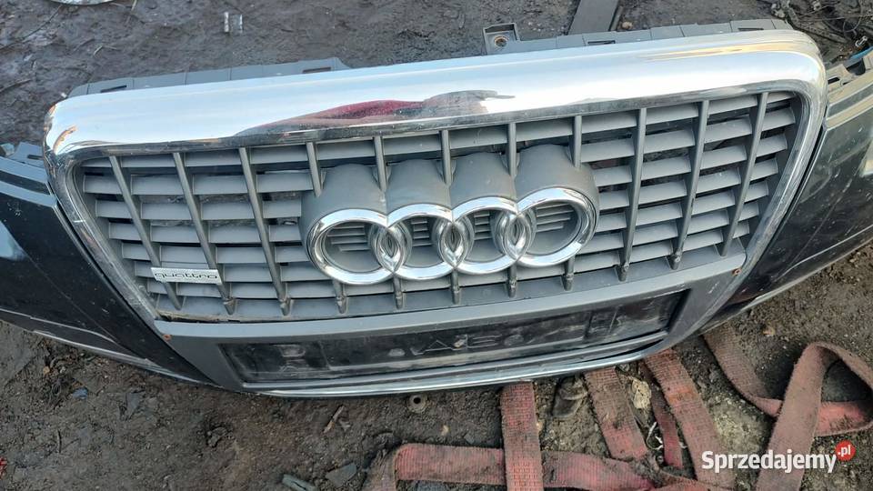 Zderzak przód przedni kompletny spryski PDC Audi Książ Wielkopolski
