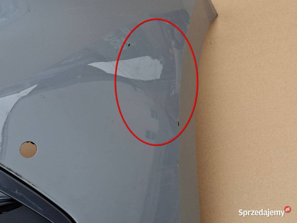 SEAT CUPRA BORN ZDERZAK PRZÓD PRZEDNI KRATKA PDC Zderzaki lubuskie Bieleń