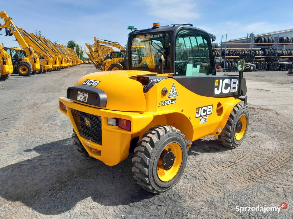 JCB 52040 2018R ŁADOWARKA TELESKOPOWA 51640 Koła