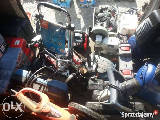 Elektronarzędzia Einhell na wagę hurt palety szl Akumulatorowe Krotoszyn