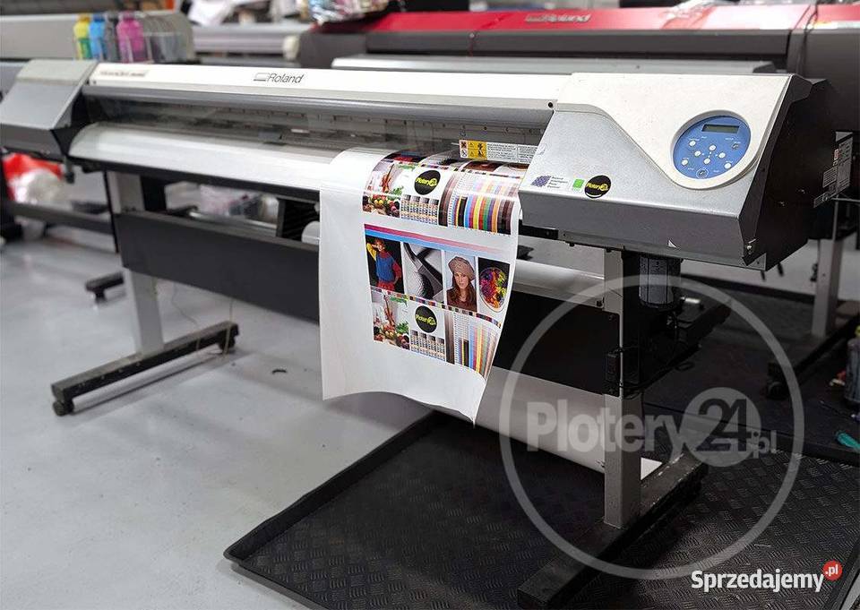Ploter ROLAND RE640 CISS PCrip Gw12m serwisie sprzedam