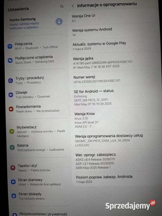Samsung Galaxy Tab S6 Lite SMP613 2022 104 464 Choszczno