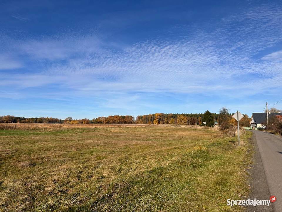 Działka budowlana drodze asfaltowej Chudzowice