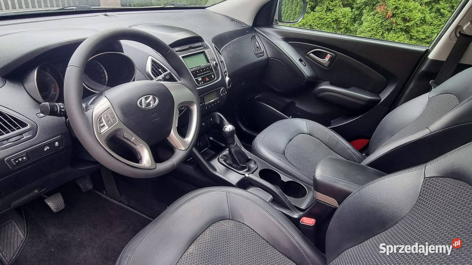 Hyundai ix35 Panorama 20 DOHC PółSkóry GWARANCJA złoty ix35 mazowieckie Płońsk