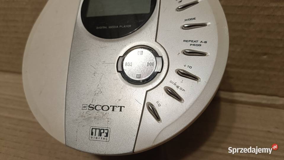 Odtwarzacz przenośny CD MP3 SCOTT MPA8T Odtwarzacze CD i MD Poznań