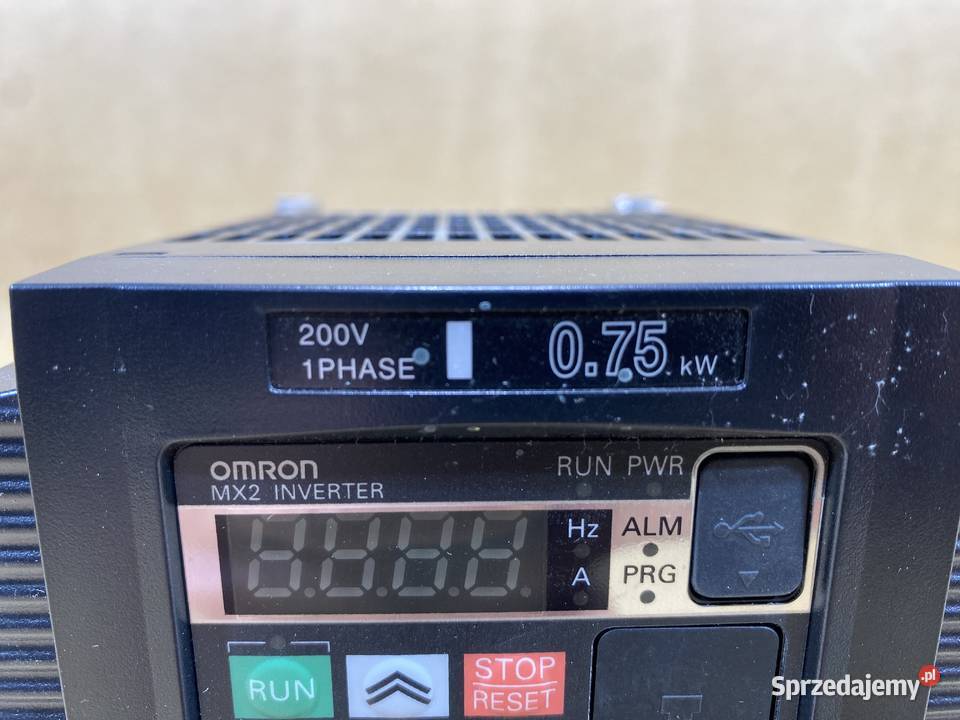 falownik 075kW 230V 3x230V Omron Pigża