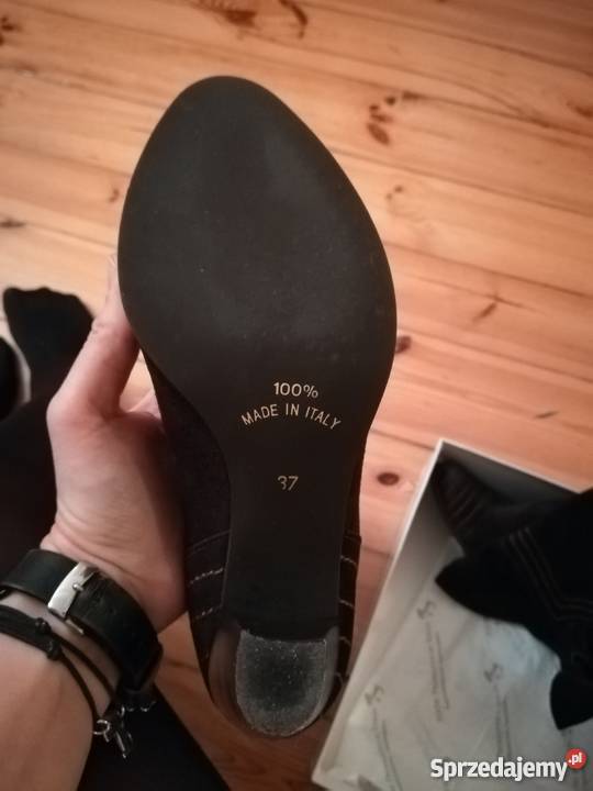 Kozaki Venezia zamsz