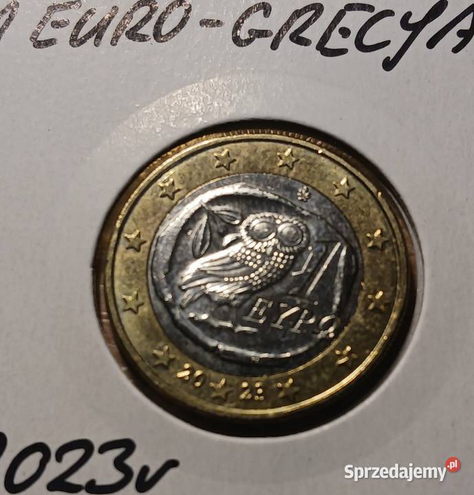 1 Euro Grecja 2023 r Konin