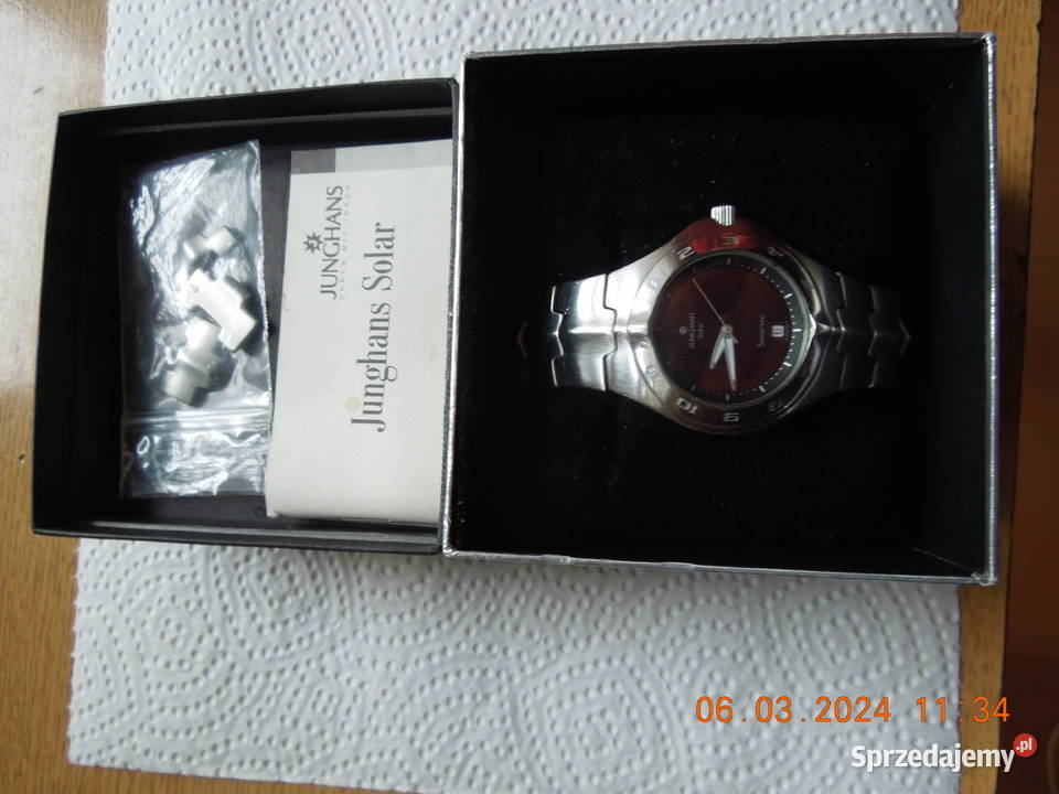 zegarek junghans solar