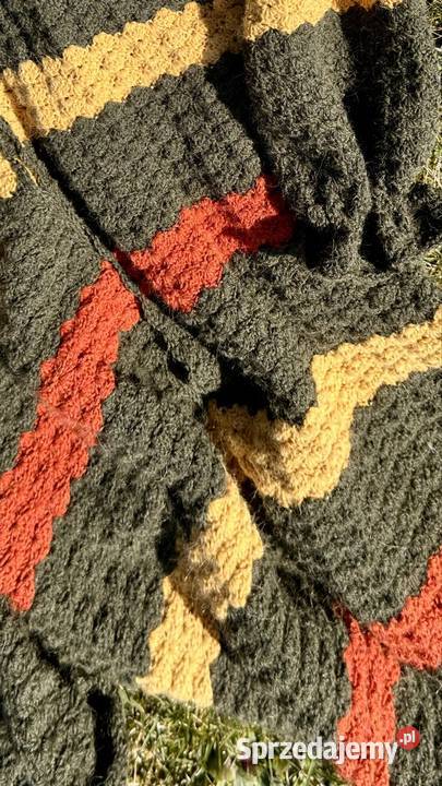 Kardigan ręcznie robiony na szydełku Inny materiał Swetry i golfy Królowa Górna
