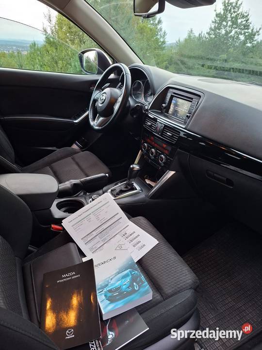 MAZDA CX5 20 BENZYNA 4X4 SALON POLSKA wspomaganie kierownicy CX-5 Sanok sprzedam