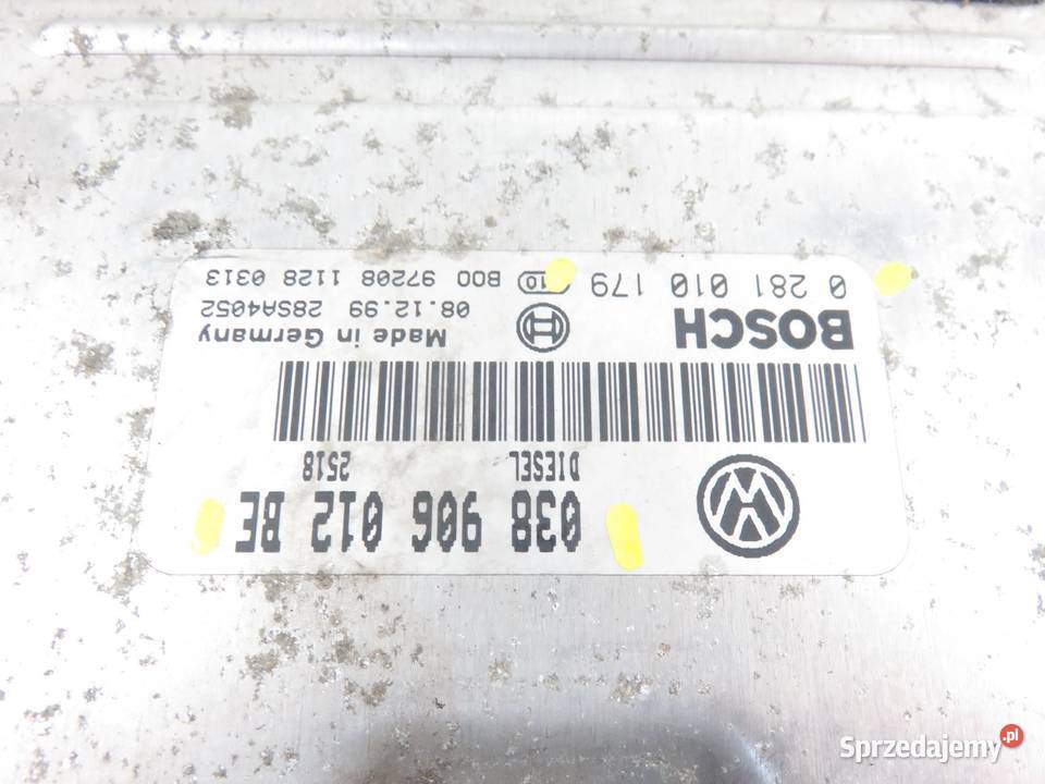 STEROWNIK VW LUPO 17 SDI 038906012BE sprzedam