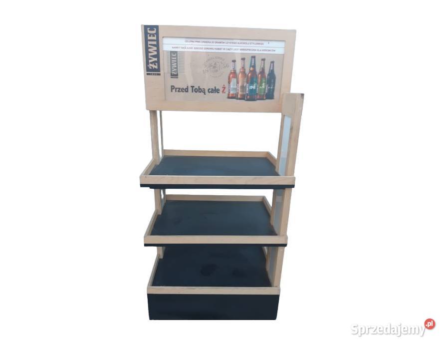 Regał sklepowy Żywiec Stojak Ekspozytor POS 56cm