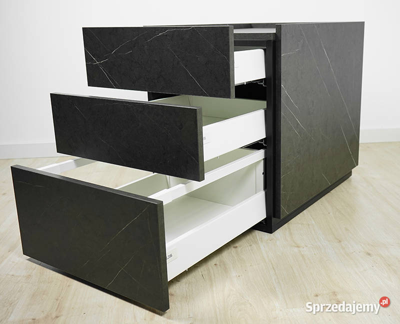 Kontenerek Saturn Kamień 3 szuflady MebleKreator Stoły, krzesła, biurka