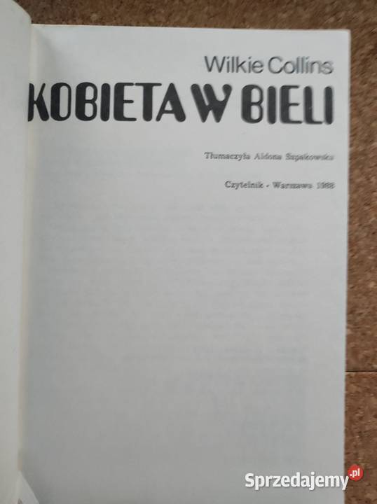 Kobieta w bieli Wilkie Collins Kielce