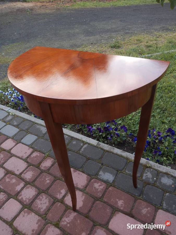 Stolik konsola w stylu Biedermeier czereśnia Stoły, krzesła, biurka Proboszczów sprzedam