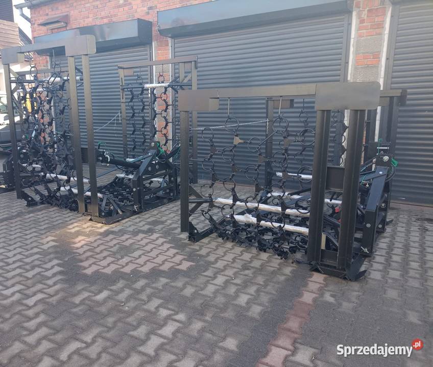 Włóka łąkowo polowa 6m hydrauliczna Metal Łowicz